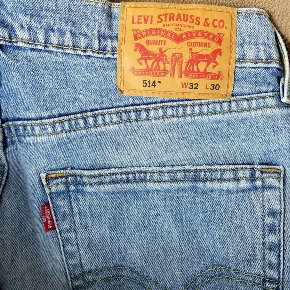 Levi's STRAUSS & Co  514 Men's jeans Straight Relaxed Size 32/30 - Picture 2 of 12
